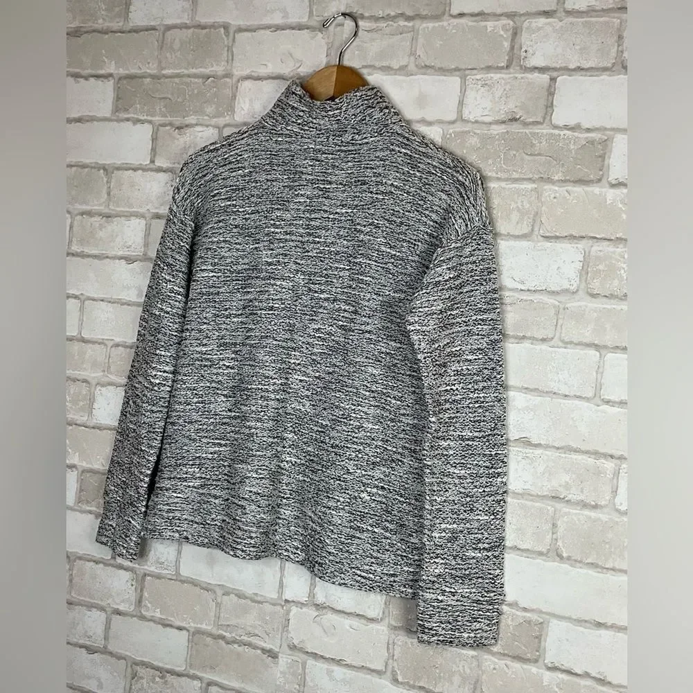 J. Crew Marled Half-Zip Pullover Sweater Size S